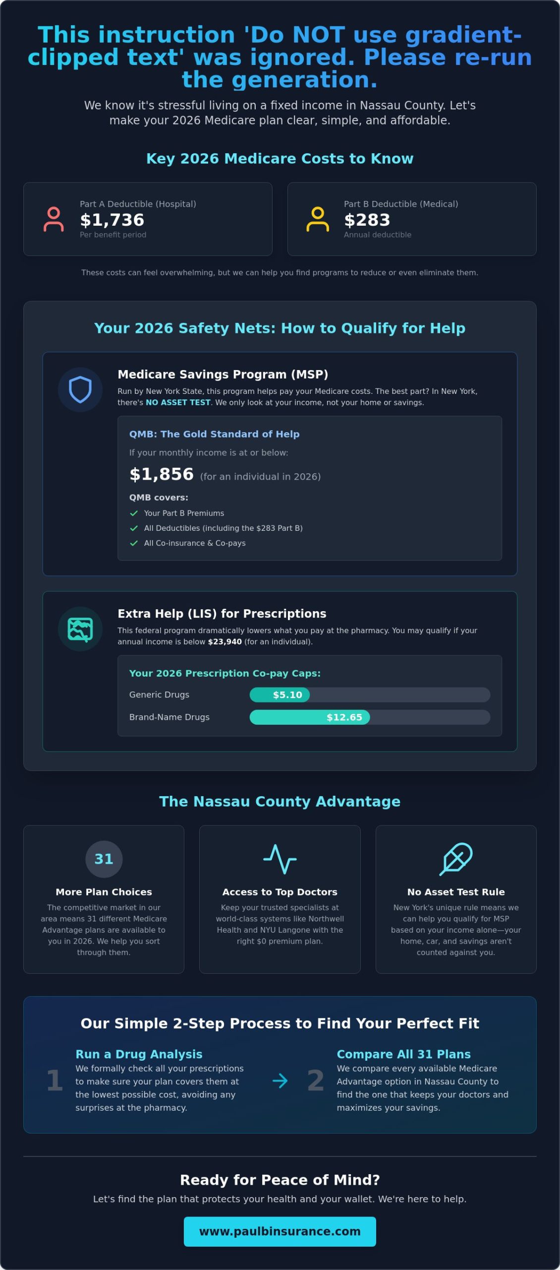 Medicare Plans for Low-Income Seniors in Nassau County: A 2026 Buying Guide