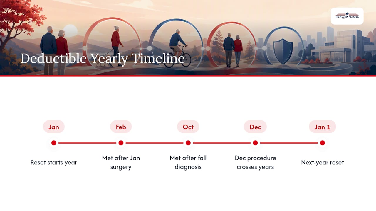 High Deductible Plan G yearly timeline