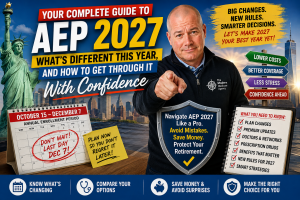 Medicare expert Paul Barrett presents a complete guide to AEP 2027, highlighting plan changes, premiums, doctor networks, prescription drugs, benefits and important Medicare enrollment deadlines.