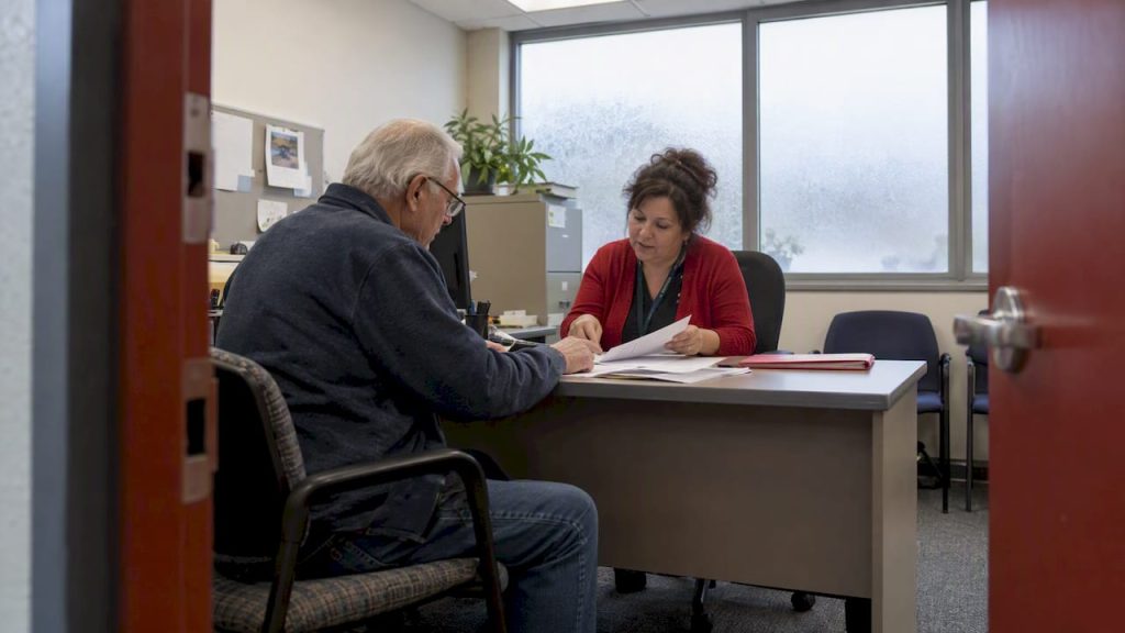 Retiree comparing Medicare assistance options